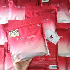 Mặt nạ Niacinamide Face Mask căng bóng, se khít lỗ chân lông và sáng mịn da - 30pcs (NEW)
