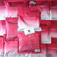 Mặt nạ Niacinamide Face Mask căng bóng, se khít lỗ chân lông và sáng mịn da - 30pcs (NEW)