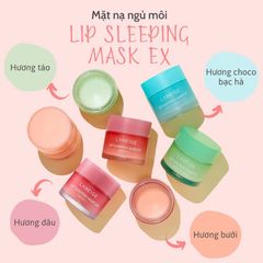 Mặt nạ ngủ môi Laneige Lip Sleeping Mask dưỡng hồng, căng mềm môi, #Choco-Mint 20g