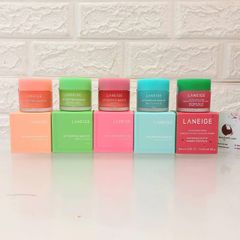 Mặt nạ ngủ môi Laneige Lip Sleeping Mask dưỡng hồng, căng mềm môi, #Apple-Lime 20g