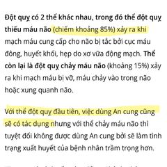 An Cung Ngưu Hoàng Hoàn Tổ Kén Kwangdong số 1 về phòng chống đột quỵ