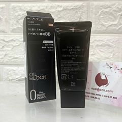 BB cream Kanebo Kate Cover & Oil Block che phủ, kìm dầu, be sáng #EX-1