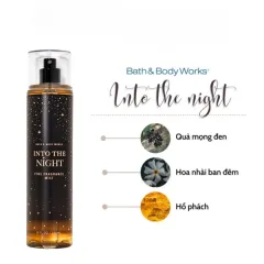 Xịt thơm Body Bath & Body Works Into The Night cuốn hút, sexy, gợi cảm.