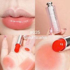 Son dưỡng Dior Addict Lip Glow mềm mịn, căng mọng - 025 đỏ ánh cam (Tester)