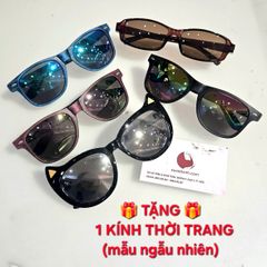 Đồng hồ nữ Even&Odd mặt tròn cổ điển, cá tính #Black - 7377 #TẶNG 1 KÍNH THỜI TRANG