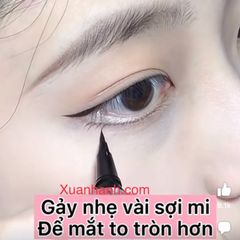 Bút vẽ mắt nước Kanebo Kate Super Sharp EX 4.0 Pro sắc và mảnh, BK-1 (New)