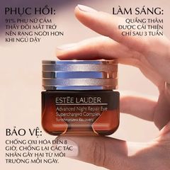 Kem dưỡng mắt Estee Lauder Advanced Night Repair Supercharged chống nhăn thâm bọng, 15ml