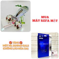 Máy massage Refa Carat Ray Full mặt + body, thon gọn, nâng cơ,TẶNG 1 HỘP MẶT NẠ JAPAN GALS