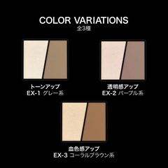 Phấn tạo khối và highlight Kanebo Kate 3D Create, màu cơ bản, kèm cọ cực tiện - EX3