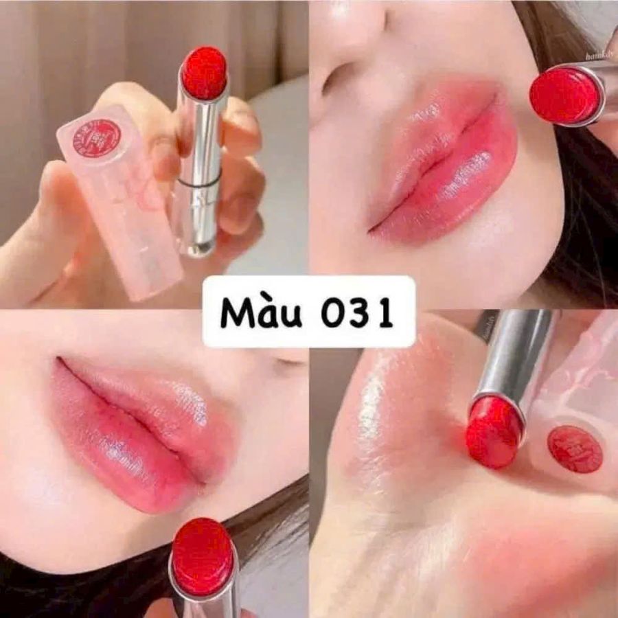 Son dưỡng Dior Addict Lip Glow mềm mịn, căng mọng - 031 đỏ dâu (Tester)