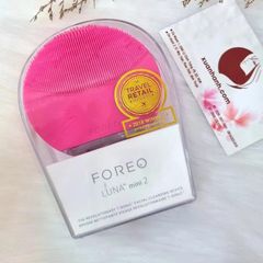 Máy rửa mặt FOREO LUNA mini 2 loại bỏ bụi bẩn, dầu thừa #Fuchsia