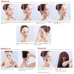 Máy massage Refa Carat Ray Face thon gọn, nâng cơ mặt - TẶNG 1 HỘP MẶT NẠ JAPAN GALS