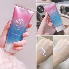 Kem chống nắng Kose Skin Aqua Tone Up SPF50/PA++++ nâng tone sáng da, 80g