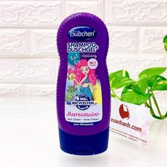 Tắm gội Bubchen Shampoo & Duschgel không cay mắt, sạch dịu nhẹ cho bé - 230ml (Tím)