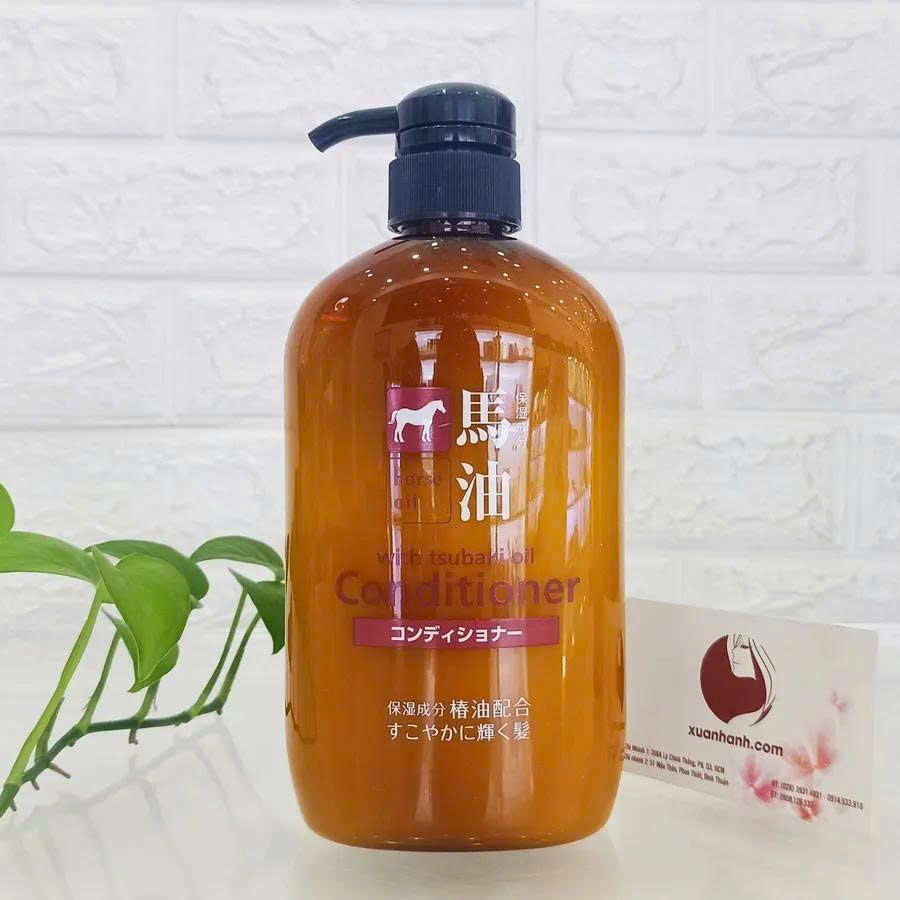 Dầu xả Hokkaido Horse Oil phục hồi tóc hư tổn, chống rụng và thơm lâu 