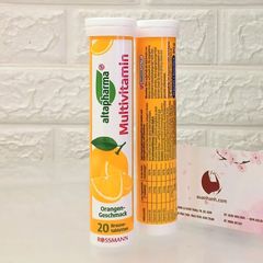 Viên sủi Multivitamin bổ sung Vitamin và khoáng chất thiết yếu từ Đức, #Cam - 20 viên