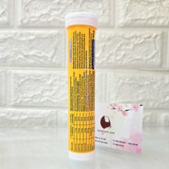 Viên sủi Multivitamin bổ sung Vitamin và khoáng chất thiết yếu từ Đức, #Cam - 20 viên