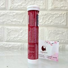 Viên sủi Multivitamin bổ sung Vitamin và khoáng chất thiết yếu từ Đức, #Cherry - 20 viên