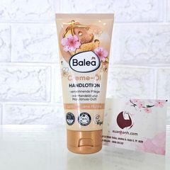 Kem dưỡng tay Balea Creme - Öl chiết xuất hạnh nhân, anh dào, thơm ngọt, 100ml.