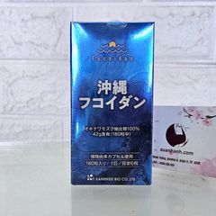 Tảo Fucoidan Nhật Bản hỗ trợ điều trị, phòng chống K, tăng sức đề kháng - 180 viên (New)
