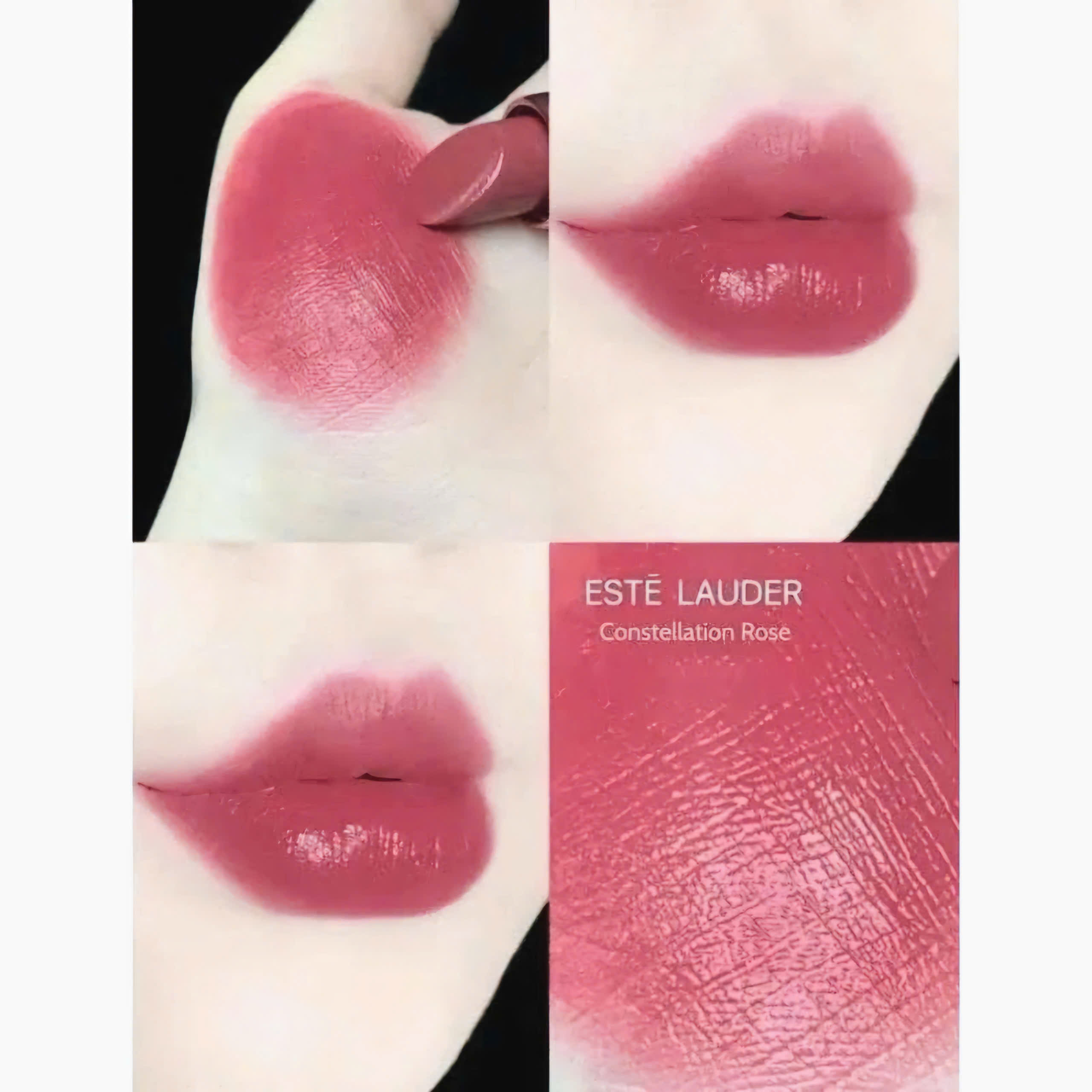 Son Estee Lauder Limited Edition Lipstick Rouge A Levres #Constellation Rose - cánh hồng khô