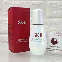 Tinh chất SKII Genoptics InfinitAura Essence trắng sáng căng mọng đều màu da - 50ml (New)