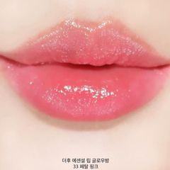 Son dưỡng The Whoo Lip Glow căng mọng, 33 Petal Pink - hồng cam đào, tặng kèm 2BB lớn. 