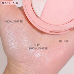 Phấn má hồng 3CE Blushlighter bắt sáng, siêu xinh, #Lazy Talk - hồng đào nữ tính