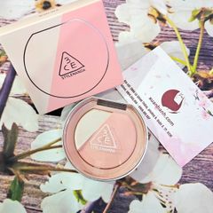 Phấn má hồng 3CE Blushlighter bắt sáng, siêu xinh, #Lazy Talk - hồng đào nữ tính