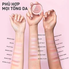 Phấn má hồng 3CE Blushlighter bắt sáng, siêu xinh #Middy Hype - cánh hồng phai tiểu thư
