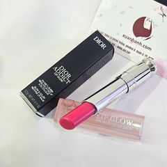 Son dưỡng Dior Addict Lip Glow mềm mượt và tăng sắc môi, #007 Raspberry - hồng hoa (New)