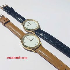 Đồng hồ nữ Anna Field mặt tròn ấn tượng, nổi bật.