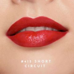 Son Shiseido TechnoSatin Gel #416 Red Shift - đỏ thuần, mini