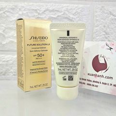 Kem chống nắng Shiseido Future Solution LX SPF50+, siêu cao cấp, rất đẹp, 7ml