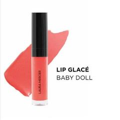 Son pha lê Laura Mercier căng mọng và gợi cảm cho môi, #Baby Doll - hồng cam ngọt ngào