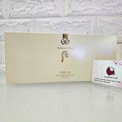 Set cushion The Whoo Luxury Golden cao cấp, căng mọng và cover tốt, TẶNG 2 lõi. 
