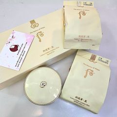 Set cushion The Whoo Luxury Golden cao cấp, căng mọng và cover tốt, TẶNG 2 lõi. 