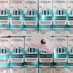 Serum L'oreal Bright Revel Niacinamide Dark Spot trắng rạng rỡ và giảm sạm nám, 30ml (Hot)