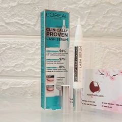 Dưỡng mi L'oreal Clinically Proven Lash Serum - kích mọc, hỗ trợ dày và dài mi (NEW)