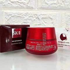 Kem dưỡng SKII SkinPower Advanced Cream chống lão hóa, săn chắc da, căng mọng - 80g