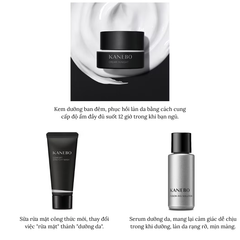 Set kem dưỡng đêm Kanebo GKC Cream In Night cấp ẩm, căng mọng và phục hồi da (New)