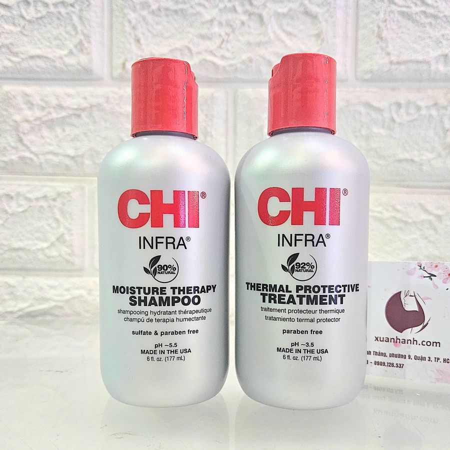 Dầu xả CHI Infra Thermal Protective suôn mượt và bồng bềnh tự nhiên - 177ml 