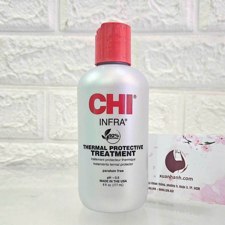 Dầu xả CHI Infra Thermal Protective suôn mượt và bồng bềnh tự nhiên - 177ml 