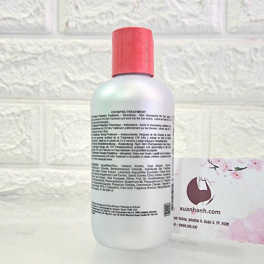 Dầu xả CHI Infra Thermal Protective suôn mượt và bồng bềnh tự nhiên - 177ml 