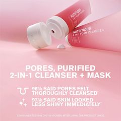 Sữa rửa mặt Estee Lauder Nutritious 2in1 sạch dịu nhẹ, sáng mịn da, 30ml