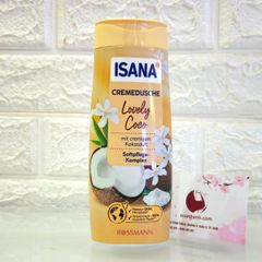 Sữa tắm Isana sạch mịn da với hương ngọt béo nồng nàn #Lovely Coco, 300ml