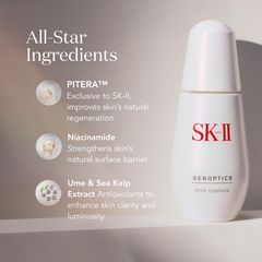 Tinh chất SKII Genoptics Spot Essence trị thâm sạm nám, sáng đều màu da - 50ml (new)