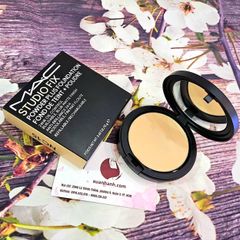 Phấn phủ Mac Studio Fix Powder Plus che phủ lì mịn, kiềm dầu, #NC15 sáng beige (New)