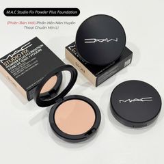 Phấn phủ Mac Studio Fix Powder Plus che phủ lì mịn, kiềm dầu, #NC15 sáng beige (New)