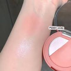 Phấn má hồng 3CE Blushlighter bắt sáng, siêu xinh #Middy Hype - cánh hồng phai tiểu thư